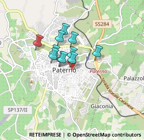 Mappa Via Guglielmo Marconi, 95047 Paternò CT, Italia (0.62909)