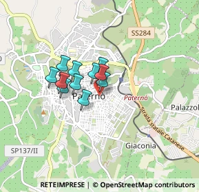 Mappa Via Guglielmo Marconi, 95047 Paternò CT, Italia (0.60182)