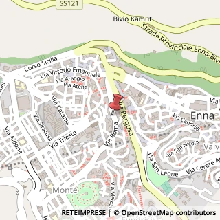 Mappa Via Roma,  168, 94100 Enna, Enna (Sicilia)