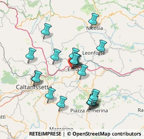Mappa Via Trieste, 94100 Enna EN, Italia (15.3845)
