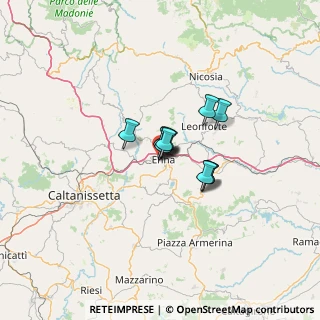 Mappa Via Trieste, 94100 Enna EN, Italia (7.06727)