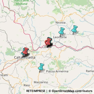 Mappa Via Trieste, 94100 Enna EN, Italia (11.14267)