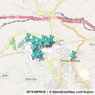 Mappa Via Valverde, 94100 Enna EN, Italia (0.61067)