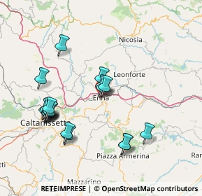 Mappa Via Valverde, 94100 Enna EN, Italia (17.171)