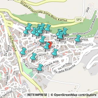 Mappa Via Grottone, 94100 Enna EN, Italia (0.2235)