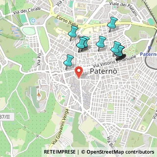 Mappa 95047 Paternò CT, Italia (0.56643)