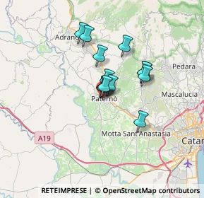 Mappa 95047 Paternò CT, Italia (5.04462)