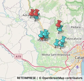 Mappa 95047 Paternò CT, Italia (6.37727)