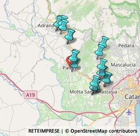 Mappa 95047 Paternò CT, Italia (7.275)