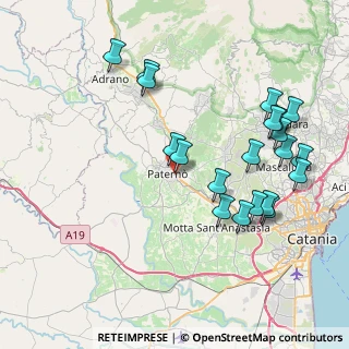 Mappa Via Brescia, 95047 Paternò CT, Italia (9.6925)
