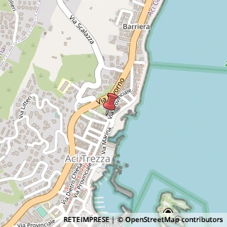 Mappa Via Provinciale, 239, 95021 Aci Castello, Catania (Sicilia)