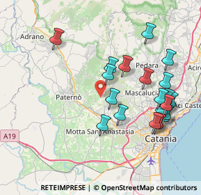 Mappa 95032 Belpasso CT, Italia (9.0925)