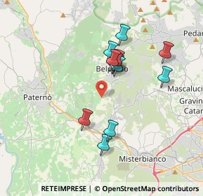 Mappa 95032 Belpasso CT, Italia (3.5575)