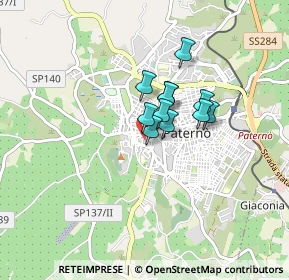 Mappa Via Maurici, 95047 Paternò CT, Italia (0.54545)