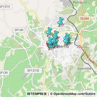 Mappa Via Maurici, 95047 Paternò CT, Italia (0.54545)
