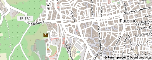 Mappa Paternò