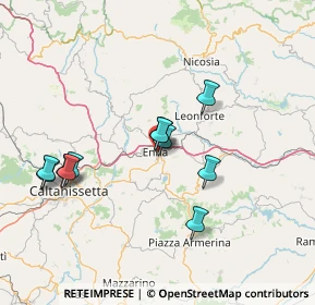 Mappa Via Portosalvo, 94100 Enna EN, Italia (15.52818)