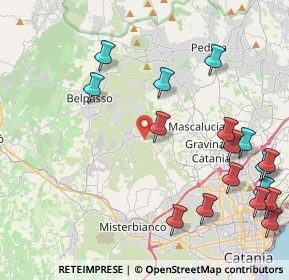 Mappa Via delle Viole, 95030 San Pietro Clarenza CT, Italia (5.95529)