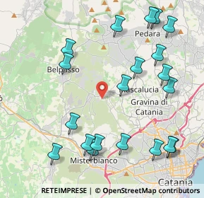 Mappa Via delle Viole, 95030 San Pietro Clarenza CT, Italia (5.5395)