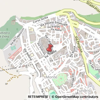 Mappa Via Trieste, 13, 94100 Enna, Enna (Sicilia)
