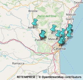 Mappa Via Dalmazia, 95047 Paternò CT, Italia (14.62125)