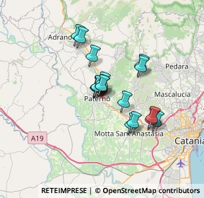 Mappa Via Dalmazia, 95047 Paternò CT, Italia (5.61706)