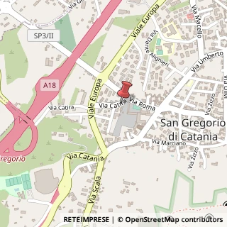Mappa Via Catira, 3, 95027 San Gregorio di Catania, Catania (Sicilia)