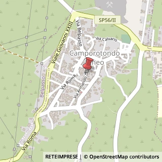 Mappa Via Armando Diaz, 24, 95040 Camporotondo Etneo, Catania (Sicilia)