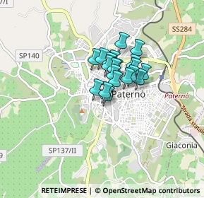 Mappa Via Roma, 95047 Paternò CT, Italia (0.551)