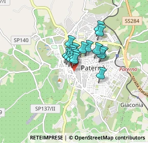 Mappa Via Prevosto Pulvirenti, 95047 Paternò CT, Italia (0.54412)