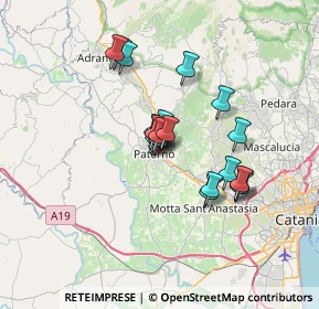Mappa Via Rovigo, 95047 Paternò CT, Italia (5.6765)