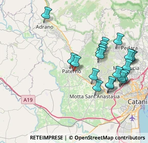 Mappa Via Rovigo, 95047 Paternò CT, Italia (9.005)