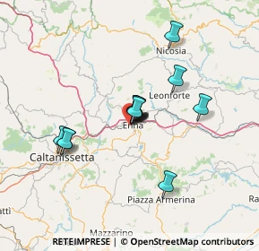 Mappa Viale Armando Diaz, 94100 Enna EN, Italia (10.96077)