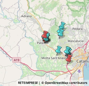 Mappa Via Sardegna, 95047 Paternò CT, Italia (5.145)