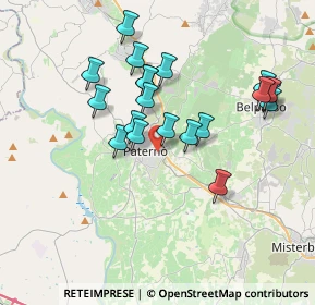 Mappa Via Sardegna, 95047 Paternò CT, Italia (3.837)