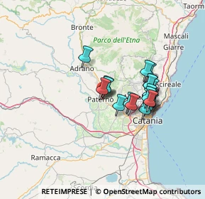 Mappa Via Sardegna, 95047 Paternò CT, Italia (12.116)