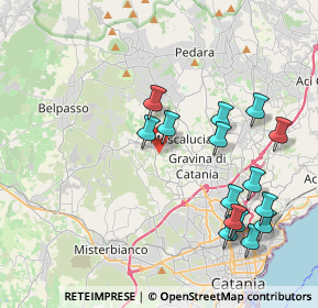 Mappa Via Indipendenza, 95030 Mascalucia CT, Italia (4.82867)