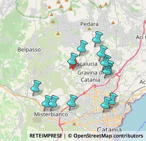 Mappa Via Indipendenza, 95030 Mascalucia CT, Italia (4.28462)