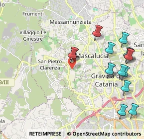 Mappa Via Indipendenza, 95030 Mascalucia CT, Italia (2.76933)