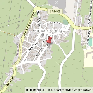 Mappa Via IV Novembre, 51, 95040 Camporotondo Etneo CT, Italia, 95040 Camporotondo Etneo, Catania (Sicilia)