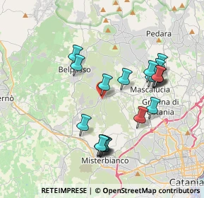 Mappa Via 4 Novembre, 95040 Camporotondo Etneo CT, Italia (4.1165)