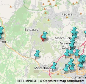 Mappa Via 4 Novembre, 95040 Camporotondo Etneo CT, Italia (6.84)