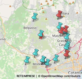 Mappa Via 4 Novembre, 95040 Camporotondo Etneo CT, Italia (5.12316)