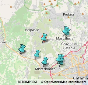 Mappa Via 4 Novembre, 95040 Camporotondo Etneo CT, Italia (4.54)