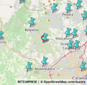 Mappa Via 4 Novembre, 95040 Camporotondo Etneo CT, Italia (6.6675)