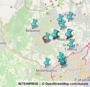 Mappa Via 4 Novembre, 95040 Camporotondo Etneo CT, Italia (3.99412)