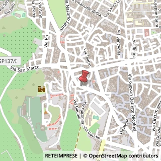 Mappa Via s. caterina 40, 95047 Paternò, Catania (Sicilia)