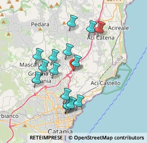 Mappa Via Catira, 95027 San Gregorio di Catania CT, Italia (3.928)