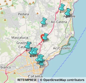 Mappa Via Catira, 95027 San Gregorio di Catania CT, Italia (4.51917)