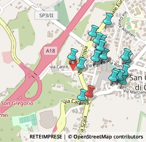 Mappa Viale Europa, 95030 San Gregorio di Catania CT, Italia (0.2605)